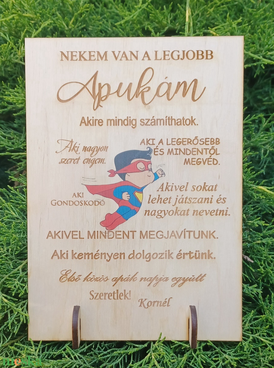 Apák napjára fa tábla - otthon & életmód - dekoráció - kép & falikép - fából készült kép - Meska.hu Apák napjára fa tábla - otthon & életmód - dekoráció - kép & falikép - fából készült kép - Meska.hu