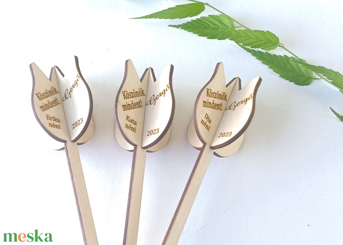 Köszönök mindent feliratú tulipán 3 db-os szett - Ballagási ajándék óvó néninek, tanító néninek - otthon & életmód - dekoráció - virágdísz és tartó - csokor & virágdísz - Meska.hu Köszönök mindent feliratú tulipán 3 db-os szett - Ballagási ajándék óvó néninek, tanító néninek - otthon & életmód - dekoráció - virágdísz és tartó - csokor & virágdísz - Meska.hu
