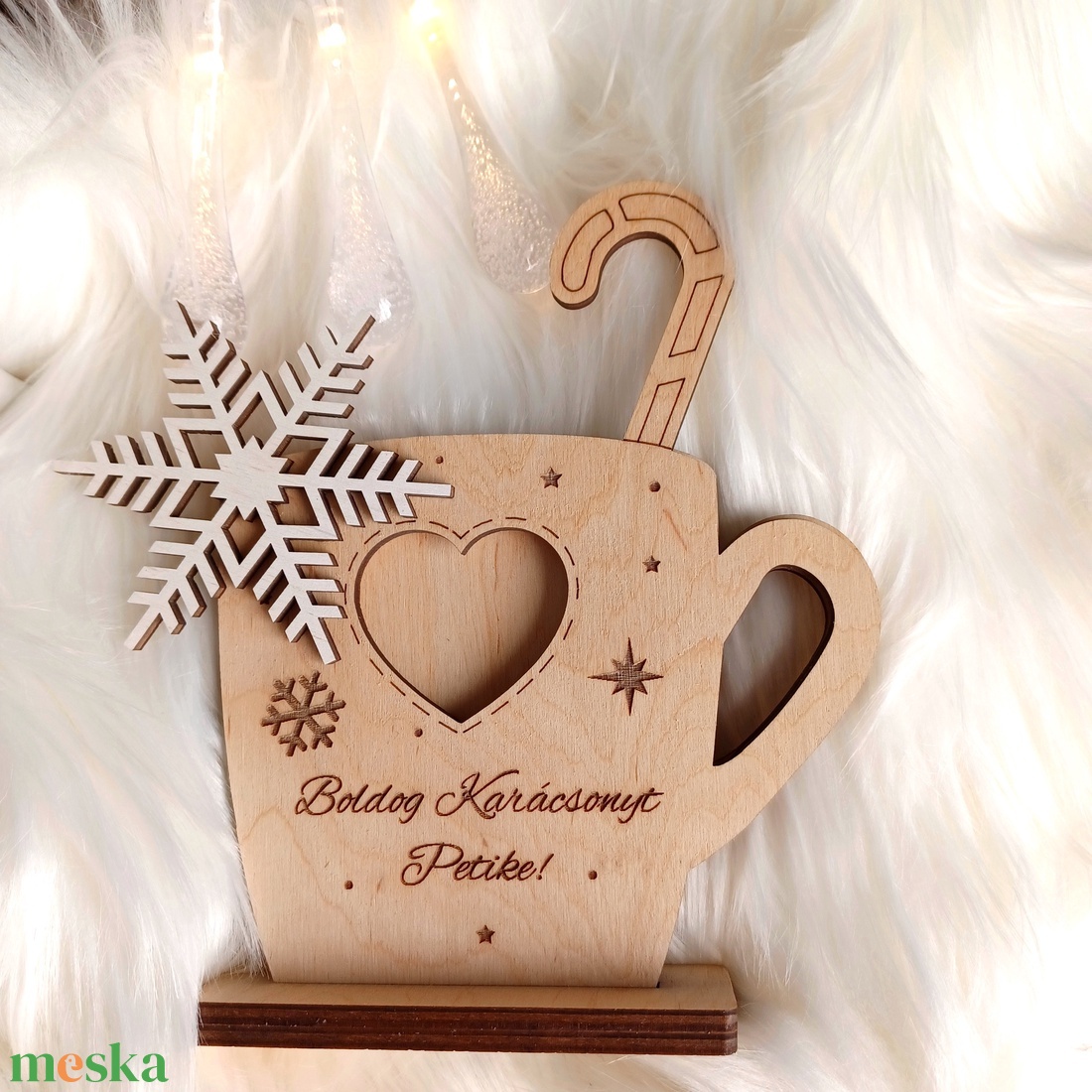 Pénzátadó karácsonyi bögre, boríték helyett kreatív csomagolás karácsonyra - otthon & életmód - papír, írószer - ajándékozás kellékei - pénzátadó doboz - Meska.hu