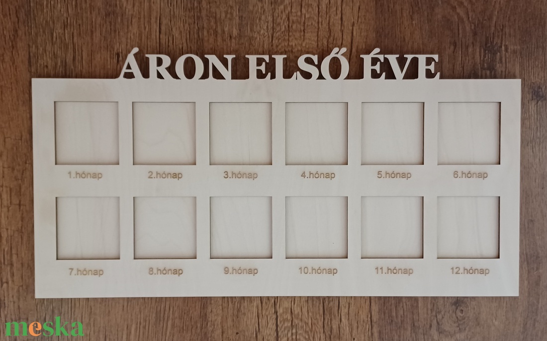 Névre szóló első évem képkeret 12db fotó részére - otthon & életmód - dekoráció - kép & falikép - képkeret - Meska.hu Névre szóló első évem képkeret 12db fotó részére - otthon & életmód - dekoráció - kép & falikép - képkeret - Meska.hu