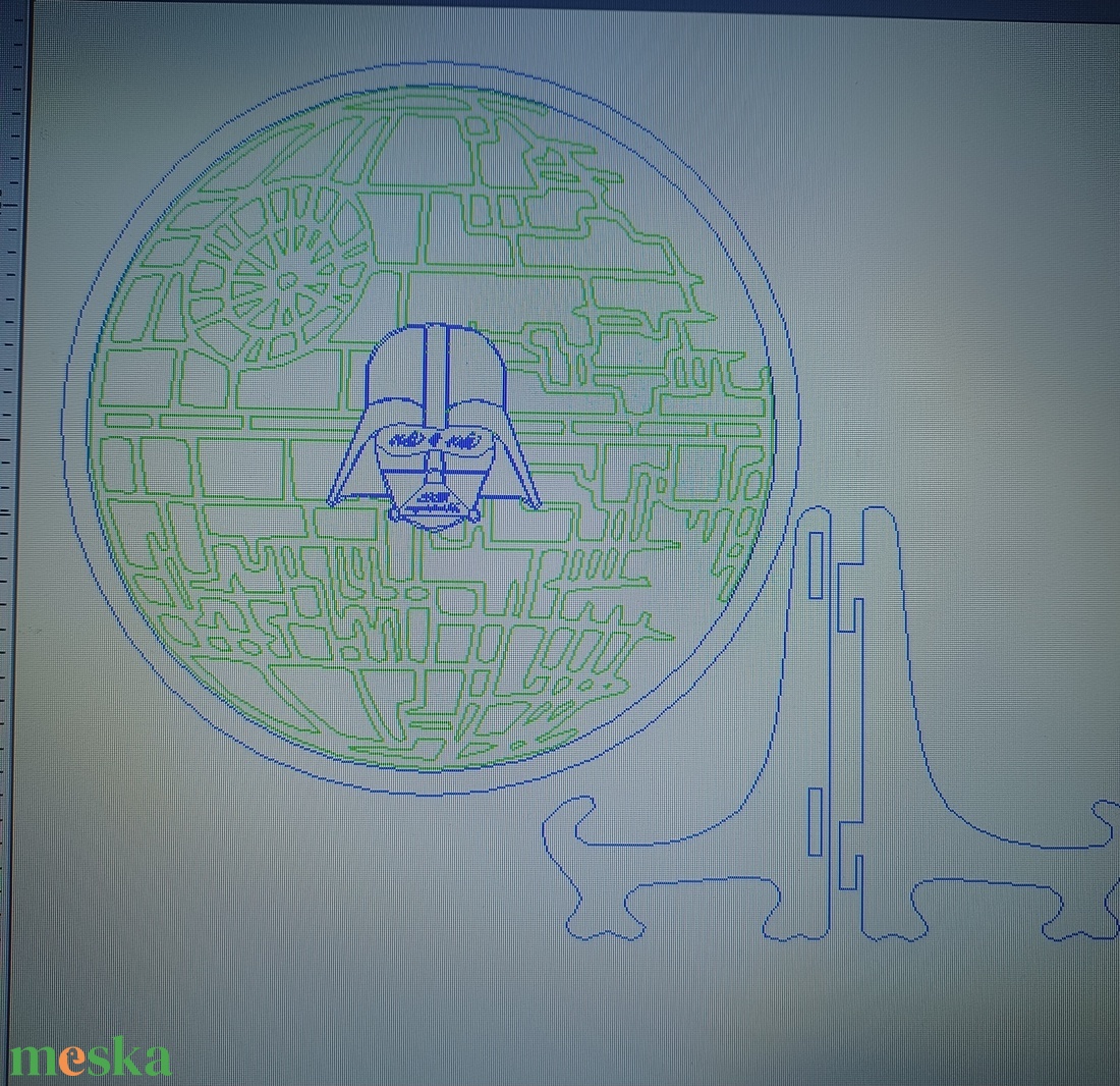 Star Wars Halálcsillag formájú vendégkönyv - esküvő - emlék & ajándék - vendégkönyv - Meska.hu