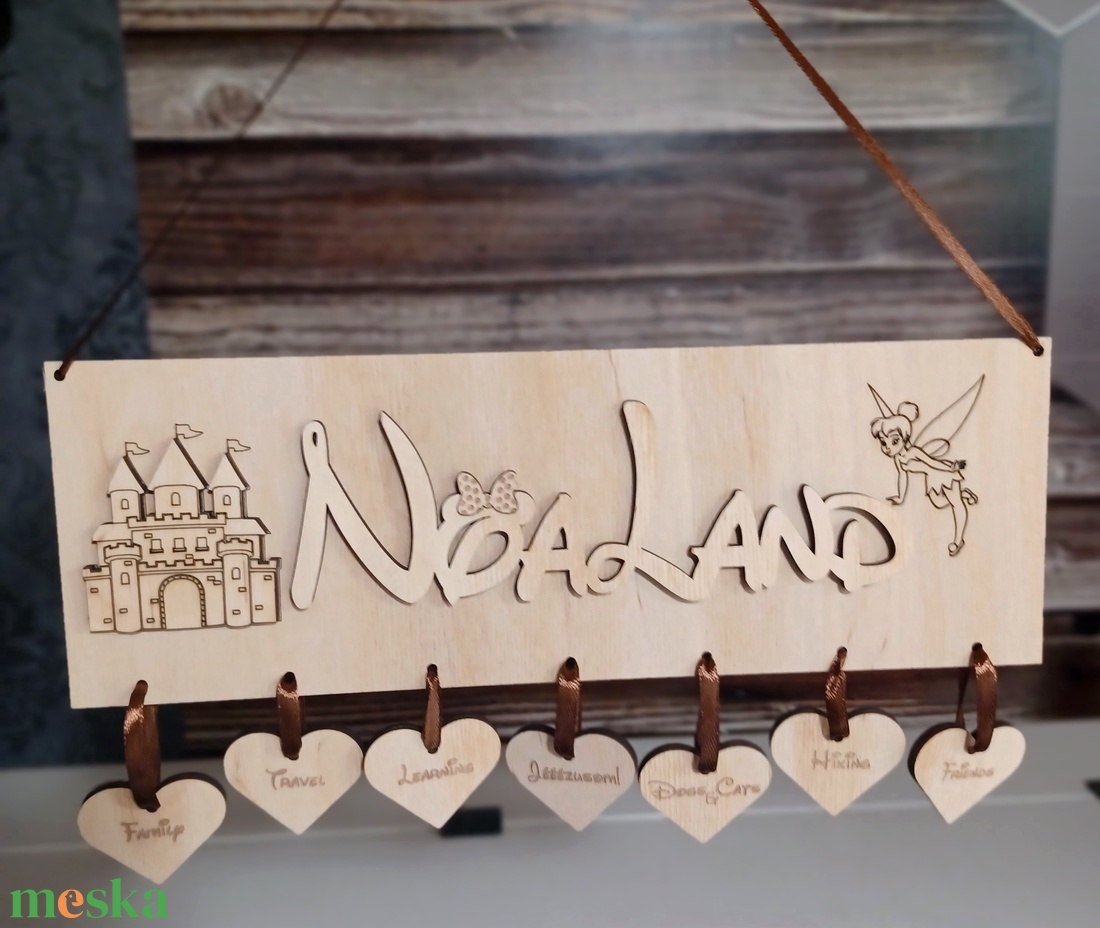 Névtábla saját elképzelésed szerint hobbikkal, vagy családtagokkal és házi kedvencekkel - otthon & életmód - ház & kert - névtábla - Meska.hu