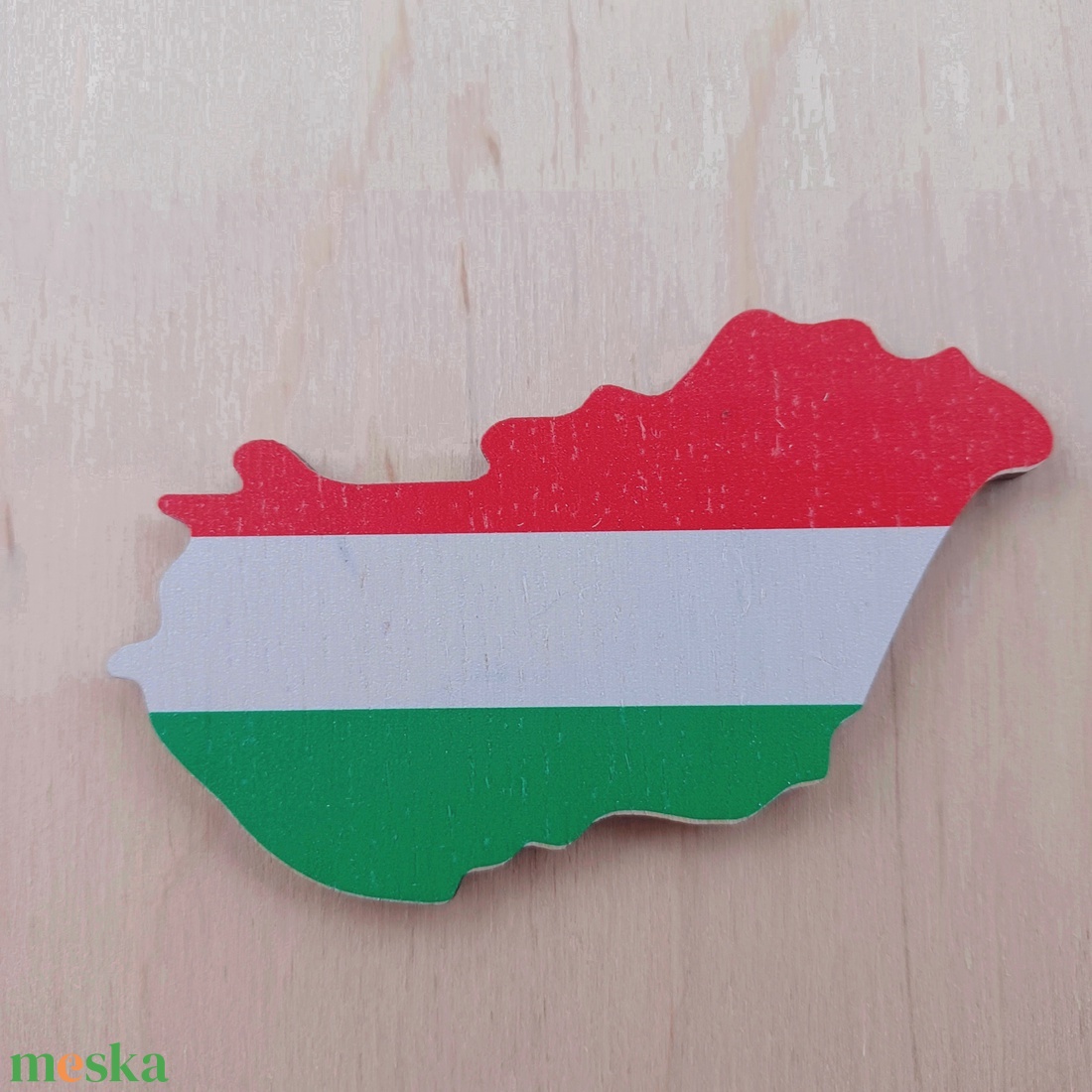 Magyar kokárda kitűző fából - ékszer - kitűző és bross - Meska.hu