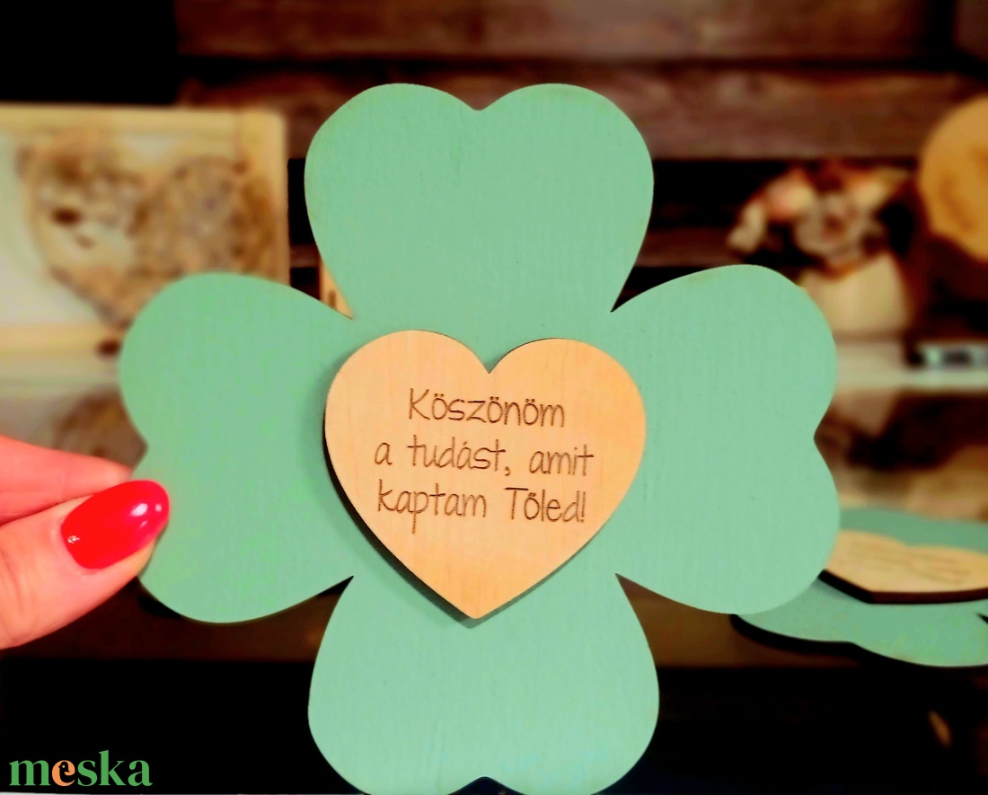 Köszönöm, hogy segítettél felnőni - pedagógus ajándék tábla - otthon & életmód - dekoráció - dísztárgy - Meska.hu