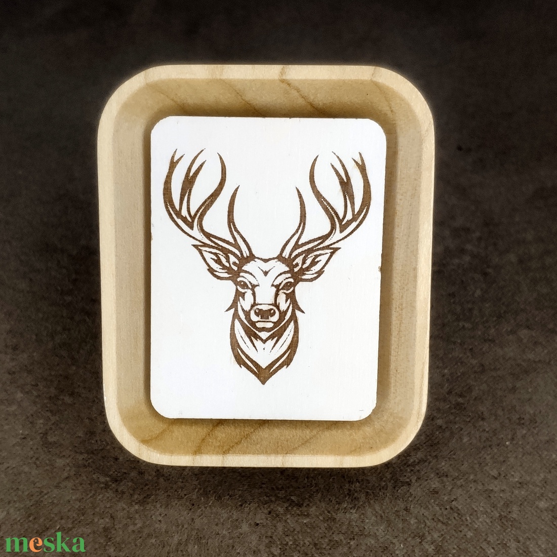 Fa autóillatosító cserélhető előlappal - otthon & életmód - autó - autós illatosító - Meska.hu