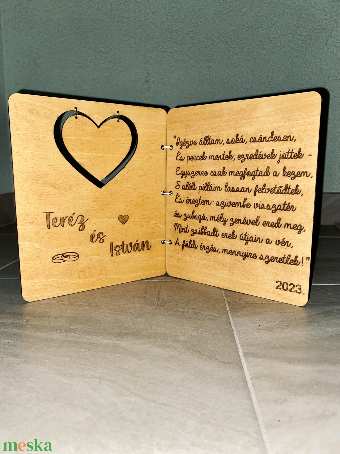 Ajándék házassági évfordulóra - esküvő - emlék & ajándék - album & fotóalbum - Meska.hu