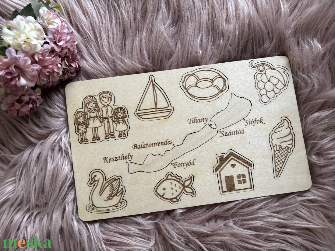 Balatoni Élmény Kirakós - játék & sport - puzzle - kirakó, kocka kirakó - Meska.hu