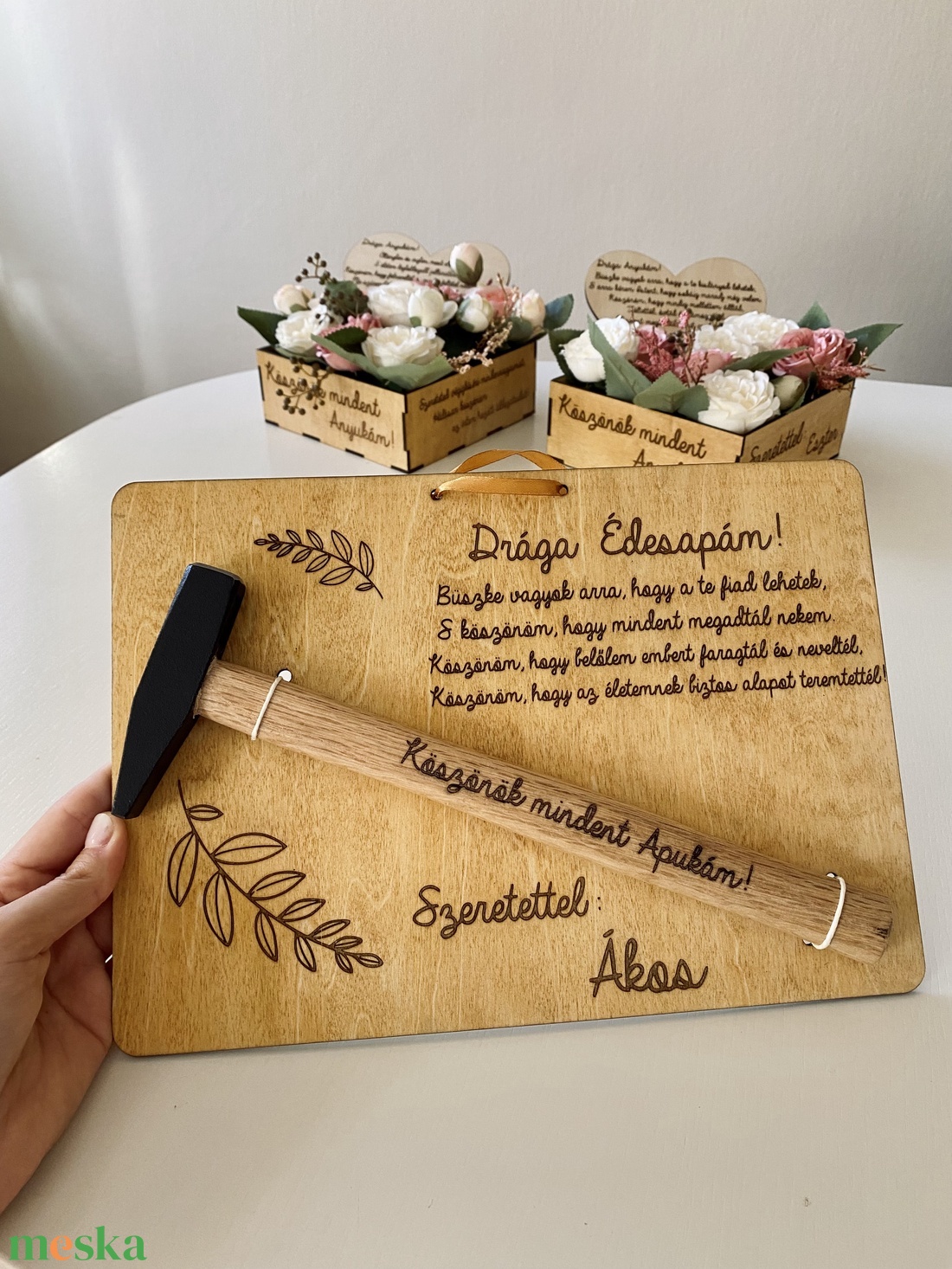 Esküvői köszönőajándék szülőknek, nagyszülőknek - esküvő - emlék & ajándék - szülőköszöntő ajándék - Meska.hu