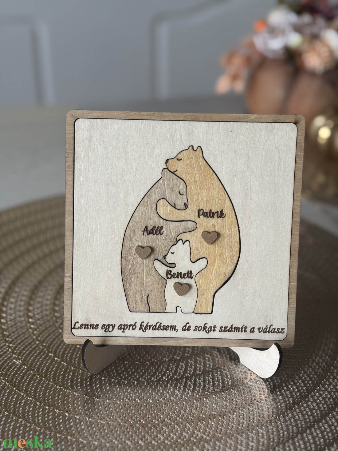 Keresztszülő felkérő ajándék - baba - mama - keresztelő kellékek - keresztszülő felkérő - Meska.hu