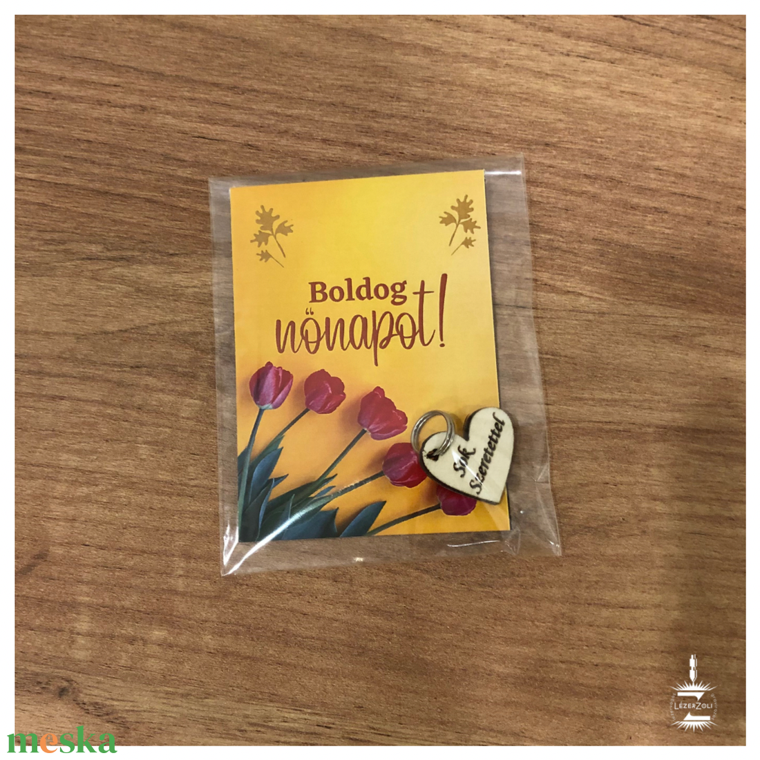 Nőnapi apró ajándék - otthon & életmód - papír, írószer - ajándékozás kellékei - ajándékkísérő - Meska.hu