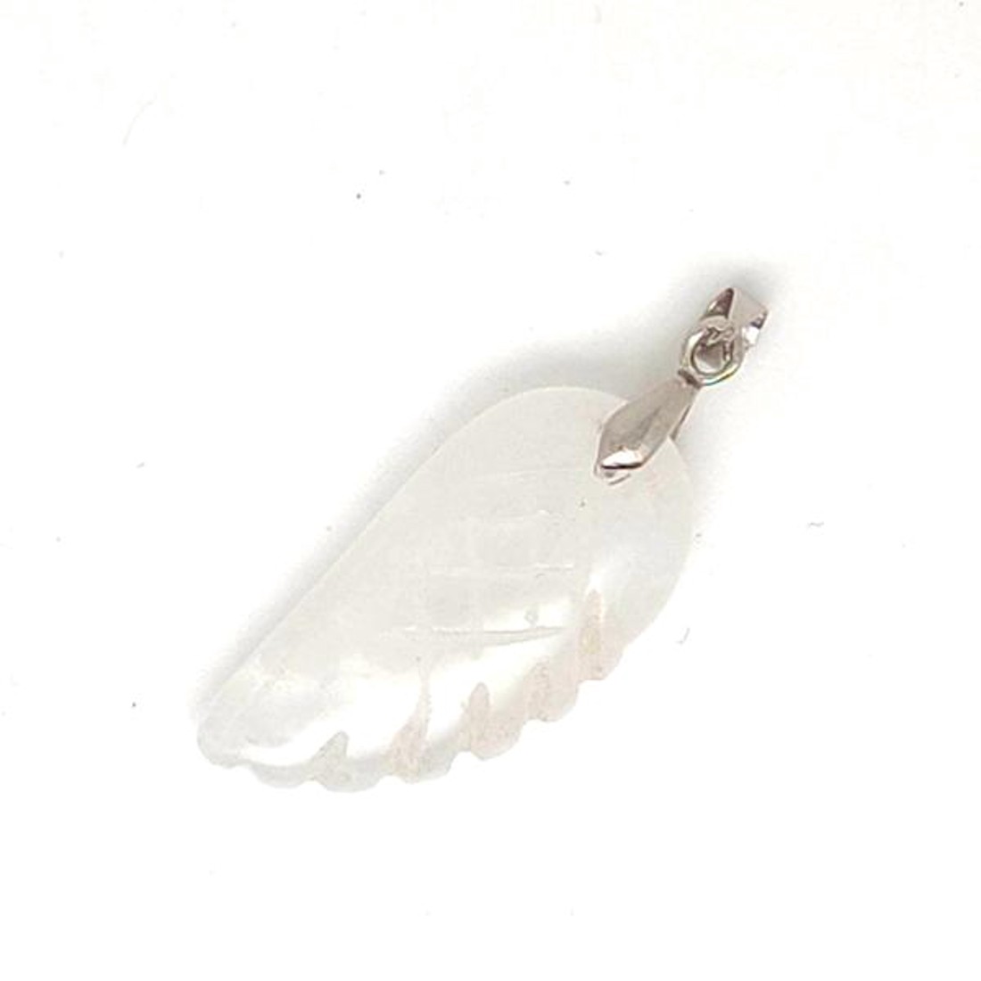 Angyalszárny medál Hegyikristály 15x30mm - ékszer - nyaklánc - medál - Meska.hu