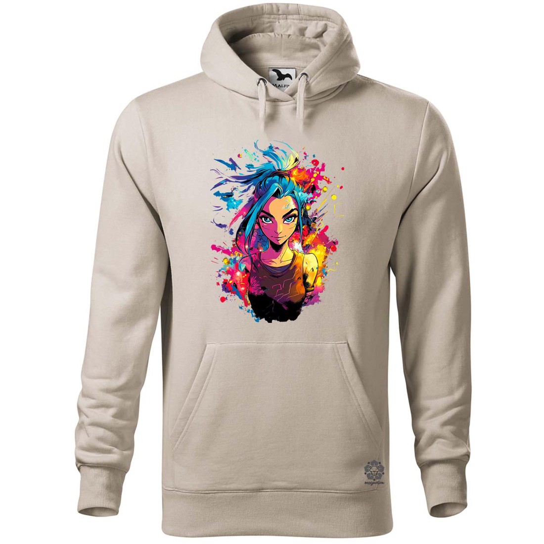 Graffiti Jinx v3 - ruha & divat - férfi ruha - férfi pulóver - Meska.hu