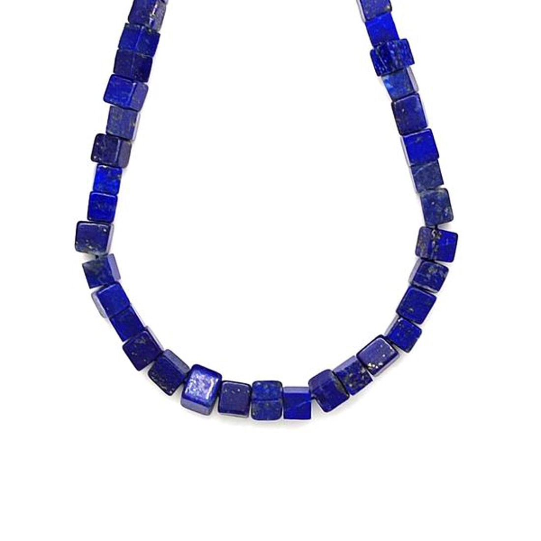 Lapis lazuli kocka 6-7mm  ékszerkészítő alapanyag (füzér) - kellékek & szerszámok - ásvány alapanyag - ásványfüzér - Meska.hu