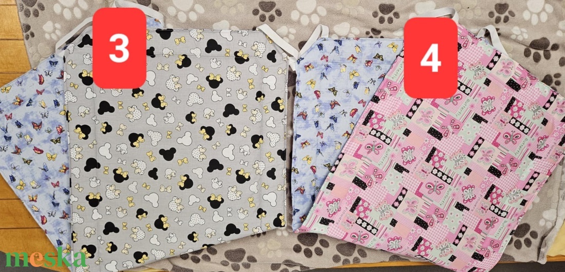 Eladó derékaljak,  2 cm-res vatelin béléssel - baba - mama - baba ágynemű - babatakaró, gyerek pléd - Meska.hu