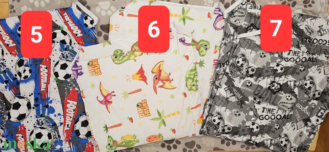 Eladó derékaljak,  2 cm-res vatelin béléssel - baba - mama - baba ágynemű - babatakaró, gyerek pléd - Meska.hu