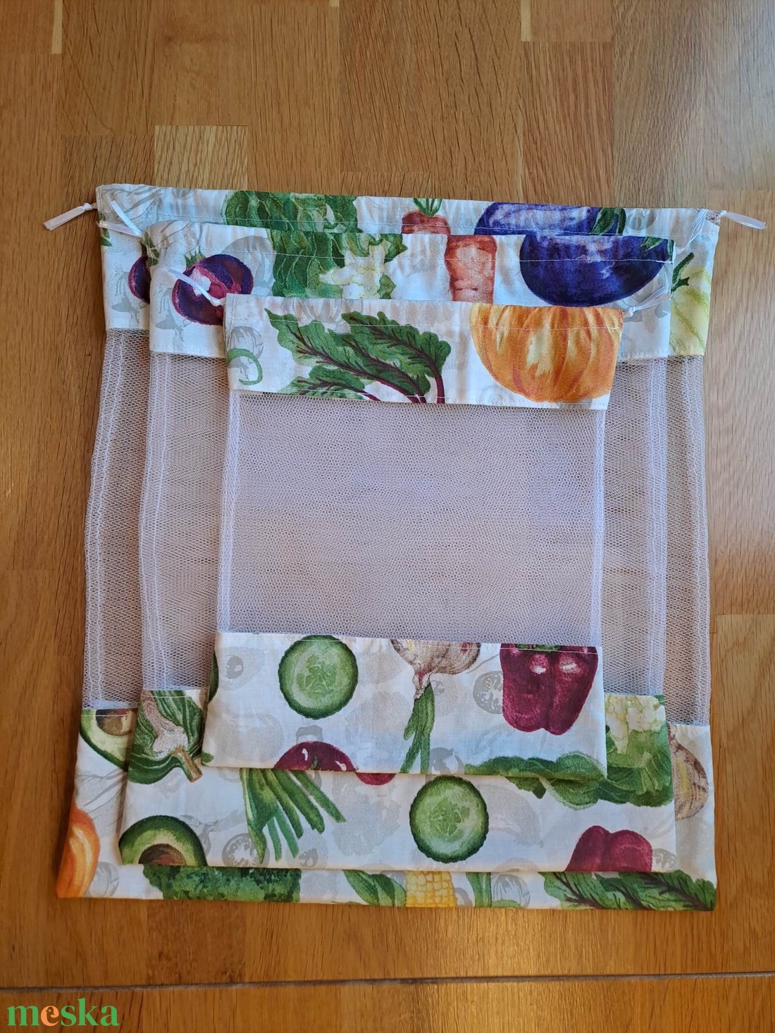 Eladó ezek a bevásárózsákok  - táska & tok - bevásárlás & shopper táska - zöldség/gyümölcs zsák - Meska.hu