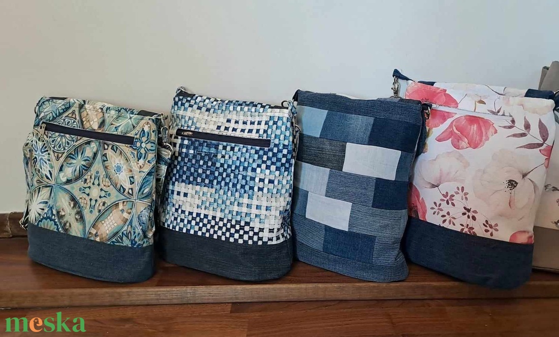 Eladó női vászon válltáska - táska & tok - kézitáska & válltáska - válltáska - Meska.hu