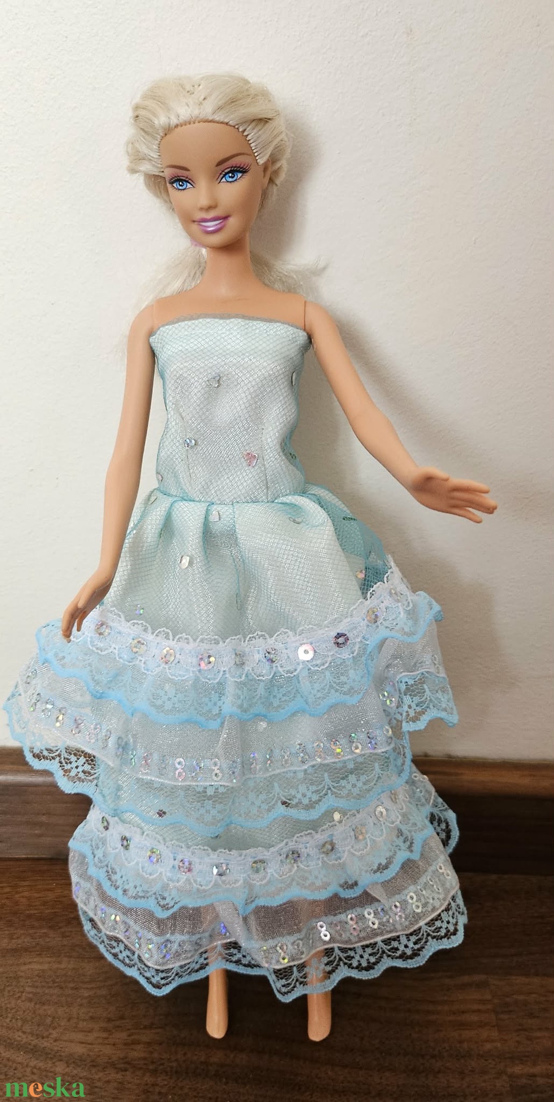 Eladó ez a hercegnős barbi baba ruha - játék & sport - baba & babaház - barbie ruhák - Meska.hu