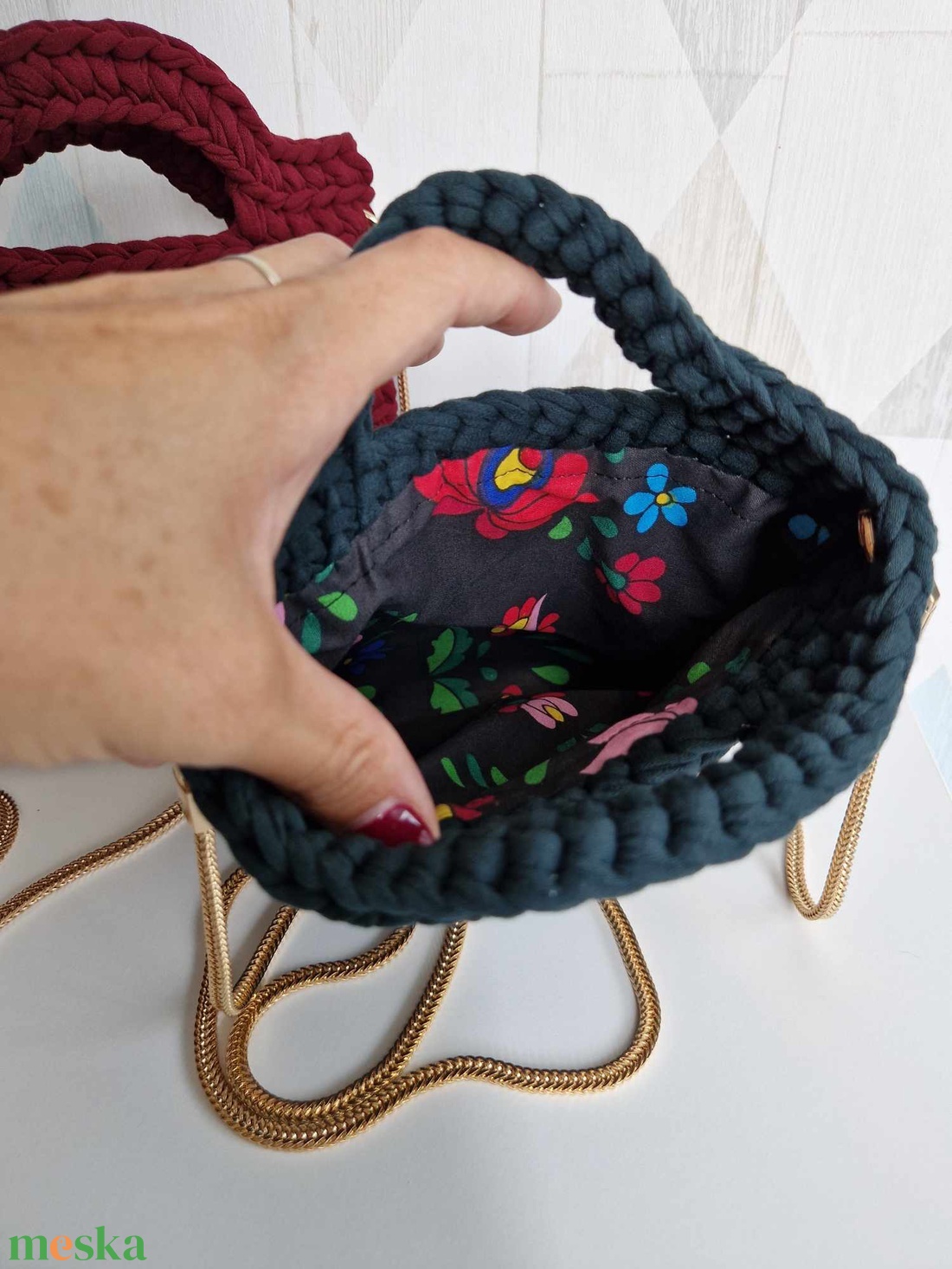 Szütyő - táska & tok - kézitáska & válltáska - kézitáska - Meska.hu