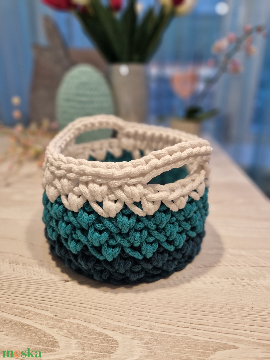 Kosárkák - otthon & életmód - tárolás & rendszerezés - tárolókosár - Meska.hu