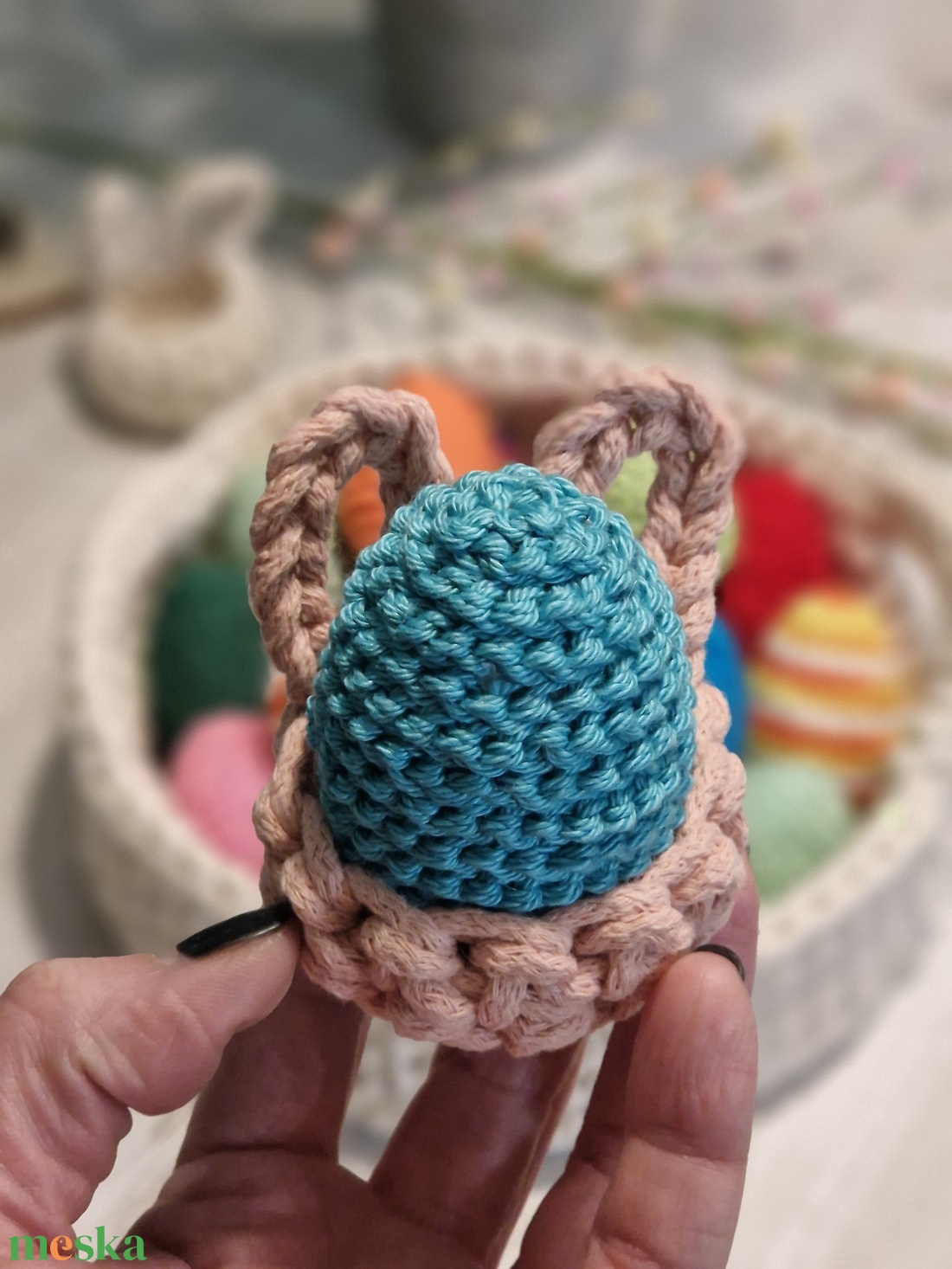 Hímes tojás - esküvő - dekoráció - asztaldísz - Meska.hu