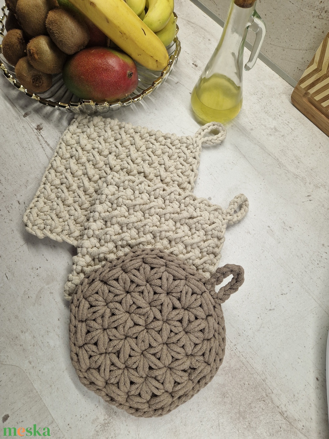 Edény alátét - otthon & életmód - konyhafelszerelés, tálalás - sütés, főzés - edényalátét - Meska.hu