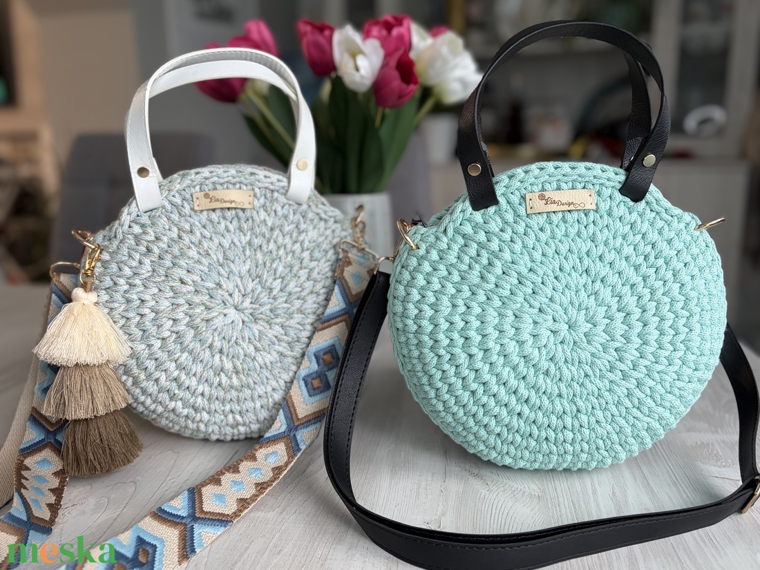 Macaron válltáska - táska & tok - kézitáska & válltáska - válltáska - Meska.hu
