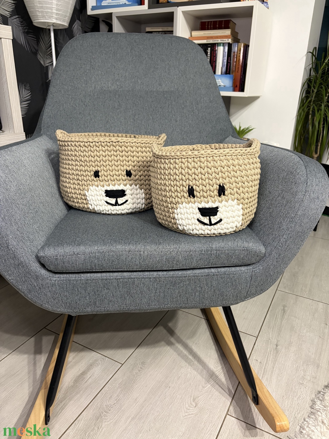 Macis füles kosarak - otthon & életmód - tárolás & rendszerezés - tárolókosár - Meska.hu