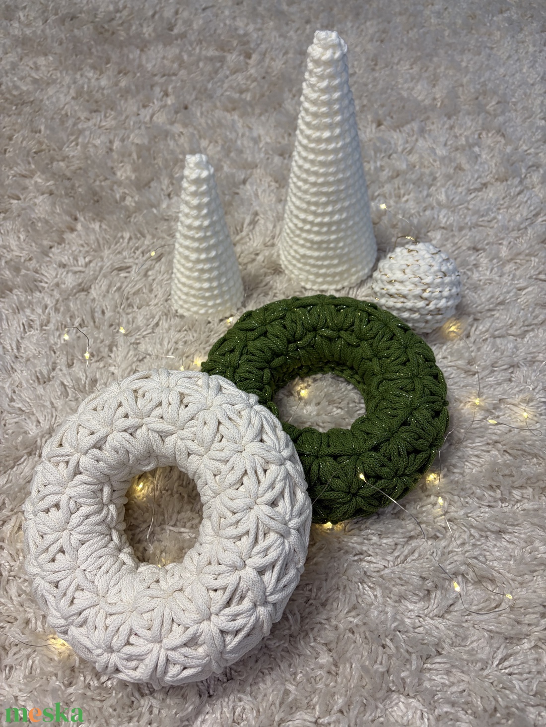 Koszorúk - karácsony - adventi díszek - adventi koszorú - Meska.hu