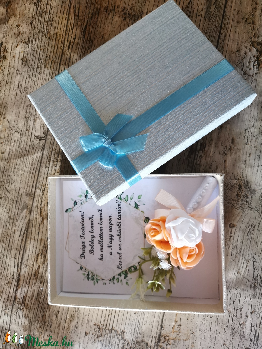 Tanú /Koszorúslány felkérő ajándék -  - Meska.hu