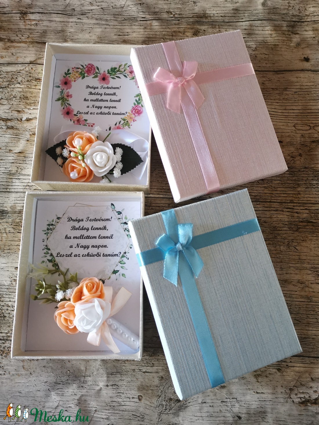 Tanú /Koszorúslány felkérő ajándék -  - Meska.hu