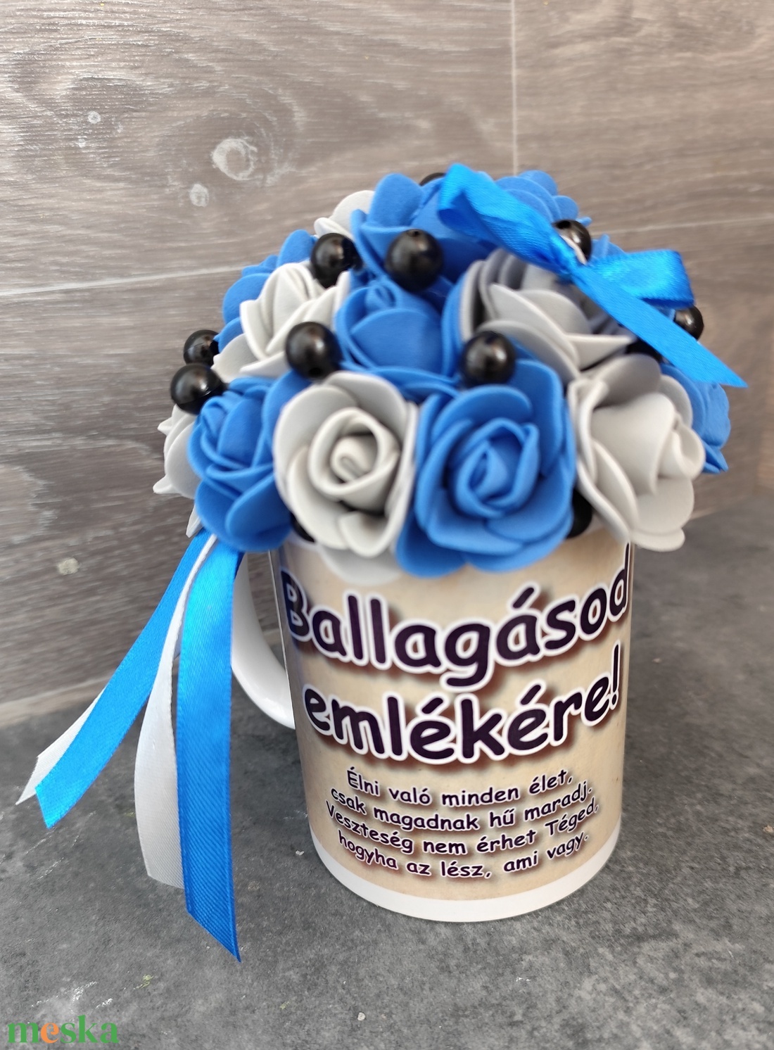 Ballagási bögre dísz - otthon & életmód - dekoráció - asztal és polc dekoráció - asztaldísz - Meska.hu Ballagási bögre dísz - otthon & életmód - dekoráció - asztal és polc dekoráció - asztaldísz - Meska.hu