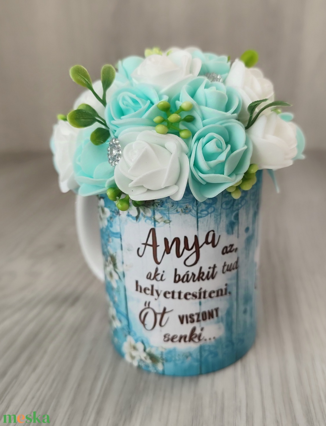 Anyák napjára - otthon & életmód - dekoráció - virágdísz és tartó - cserép & kaspó - Meska.hu