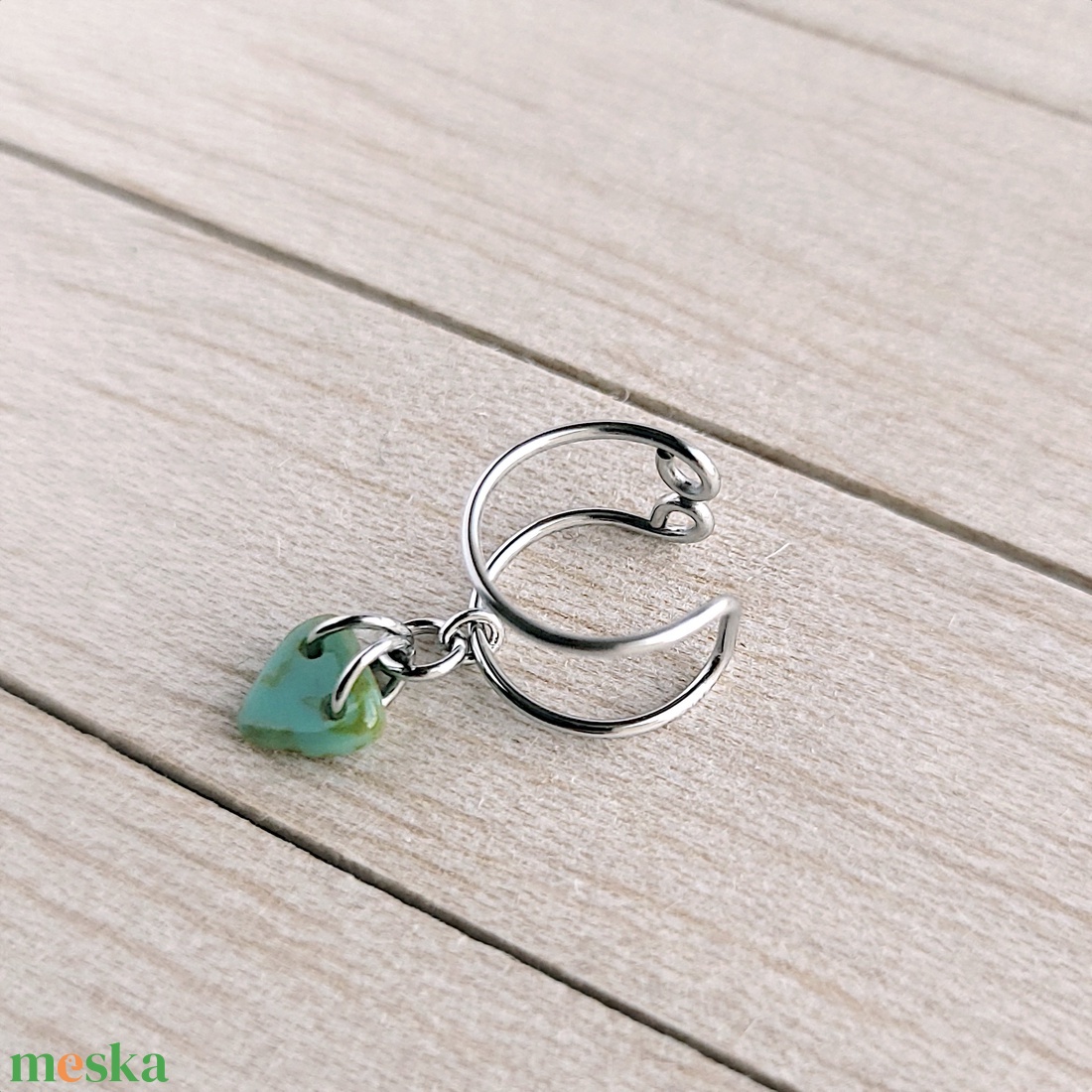 Fülgyűrű, 316L nemesacél karika fülbevaló, Ear cuff fülbevaló, Lyuk nélküli fülbevaló, Ál fülpiercing, Női ékszer - ékszer - fülbevaló - fülgyűrű - Meska.hu Fülgyűrű, 316L nemesacél karika fülbevaló, Ear cuff fülbevaló, Lyuk nélküli fülbevaló, Ál fülpiercing, Női ékszer - ékszer - fülbevaló - fülgyűrű - Meska.hu