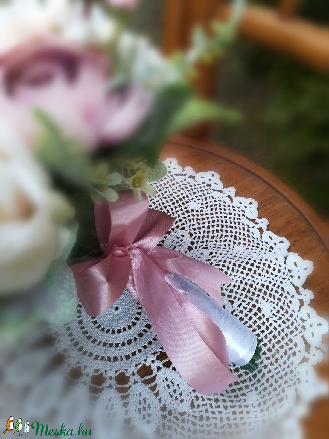 Örök csokor, menyasszonyicsokor, örökcsokor, menyasszonyi csokor - esküvő - menyasszonyi- és dobócsokor - Meska.hu