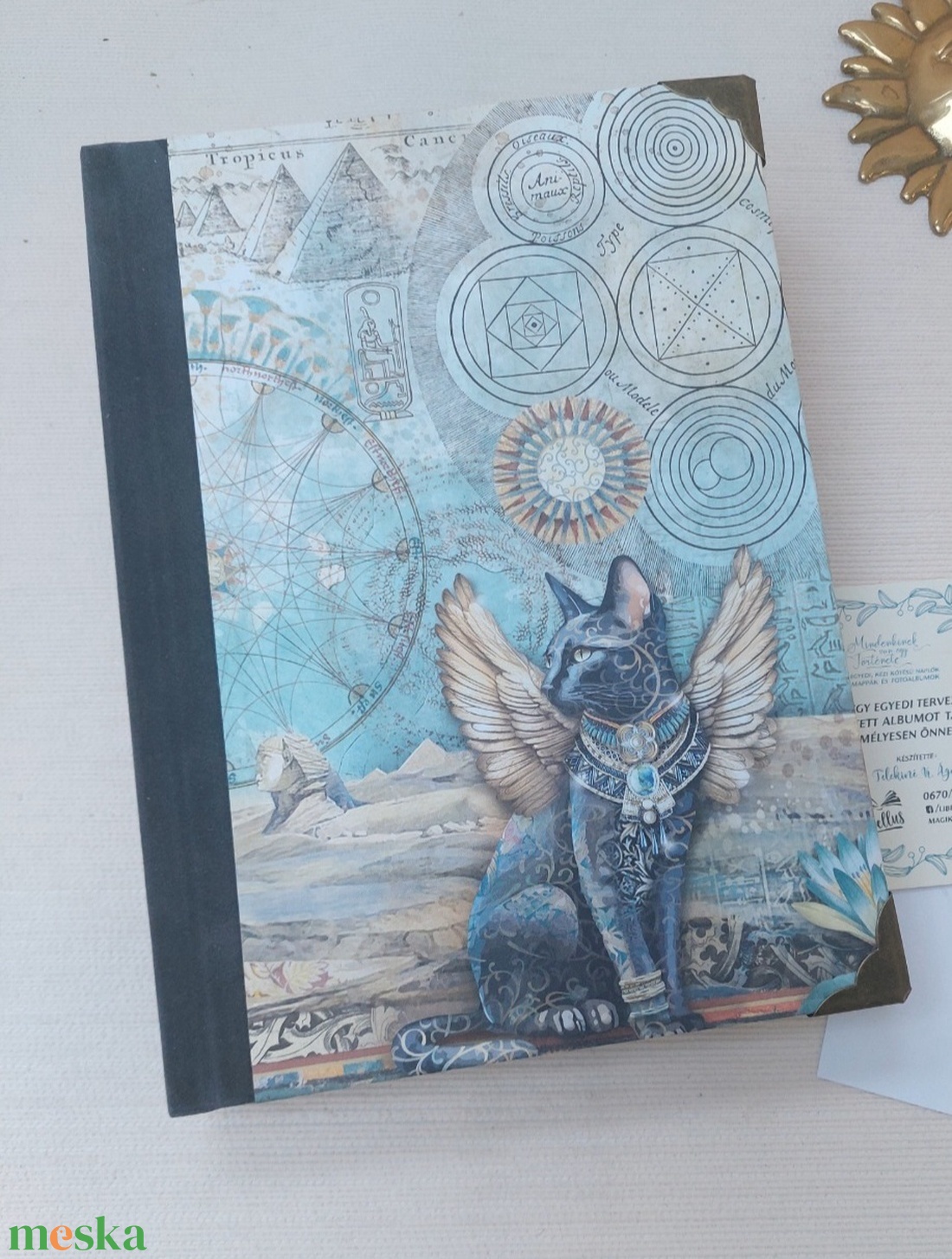 BASTET Macska Istennő naplója - otthon & életmód - papír, írószer - jegyzetfüzet & napló - Meska.hu BASTET Macska Istennő naplója - otthon & életmód - papír, írószer - jegyzetfüzet & napló - Meska.hu
