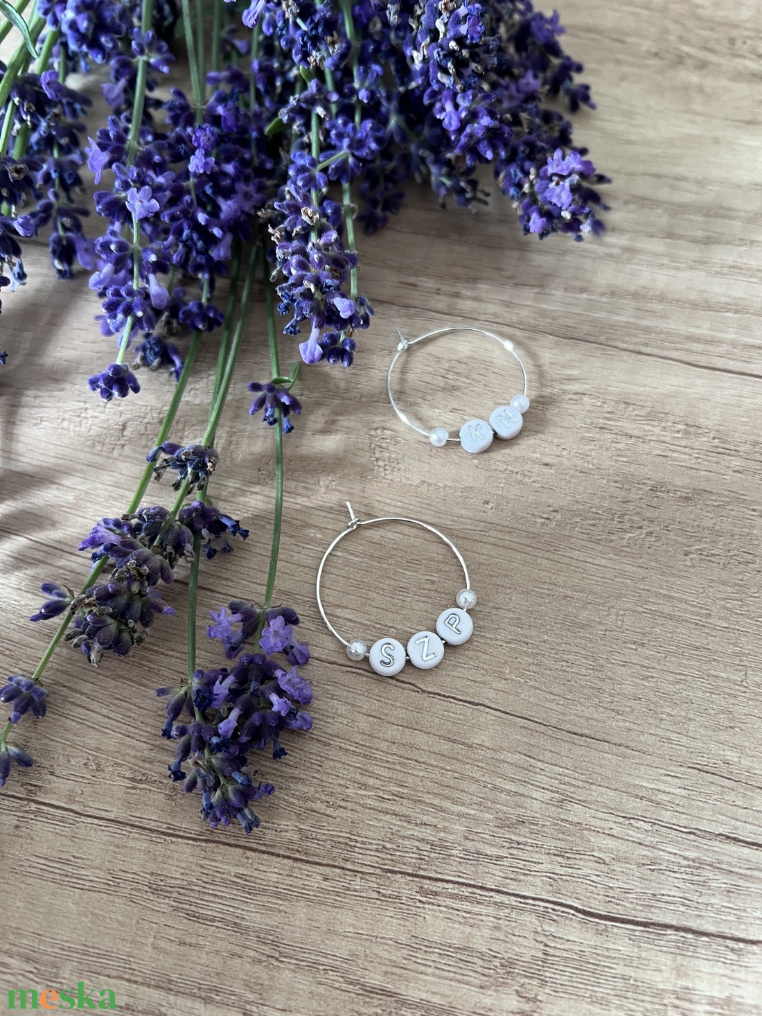 Monogramos pohárjelölő / ültető - esküvő - meghívó & kártya - ültetési rend - Meska.hu