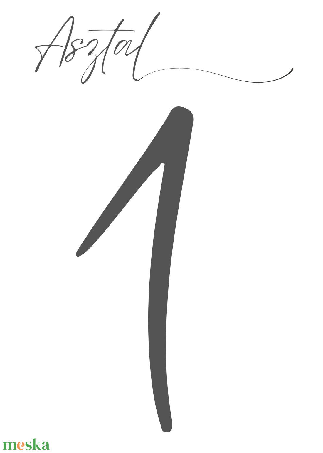 Asztal számok - esküvő - dekoráció - tábla & jelzés - Meska.hu