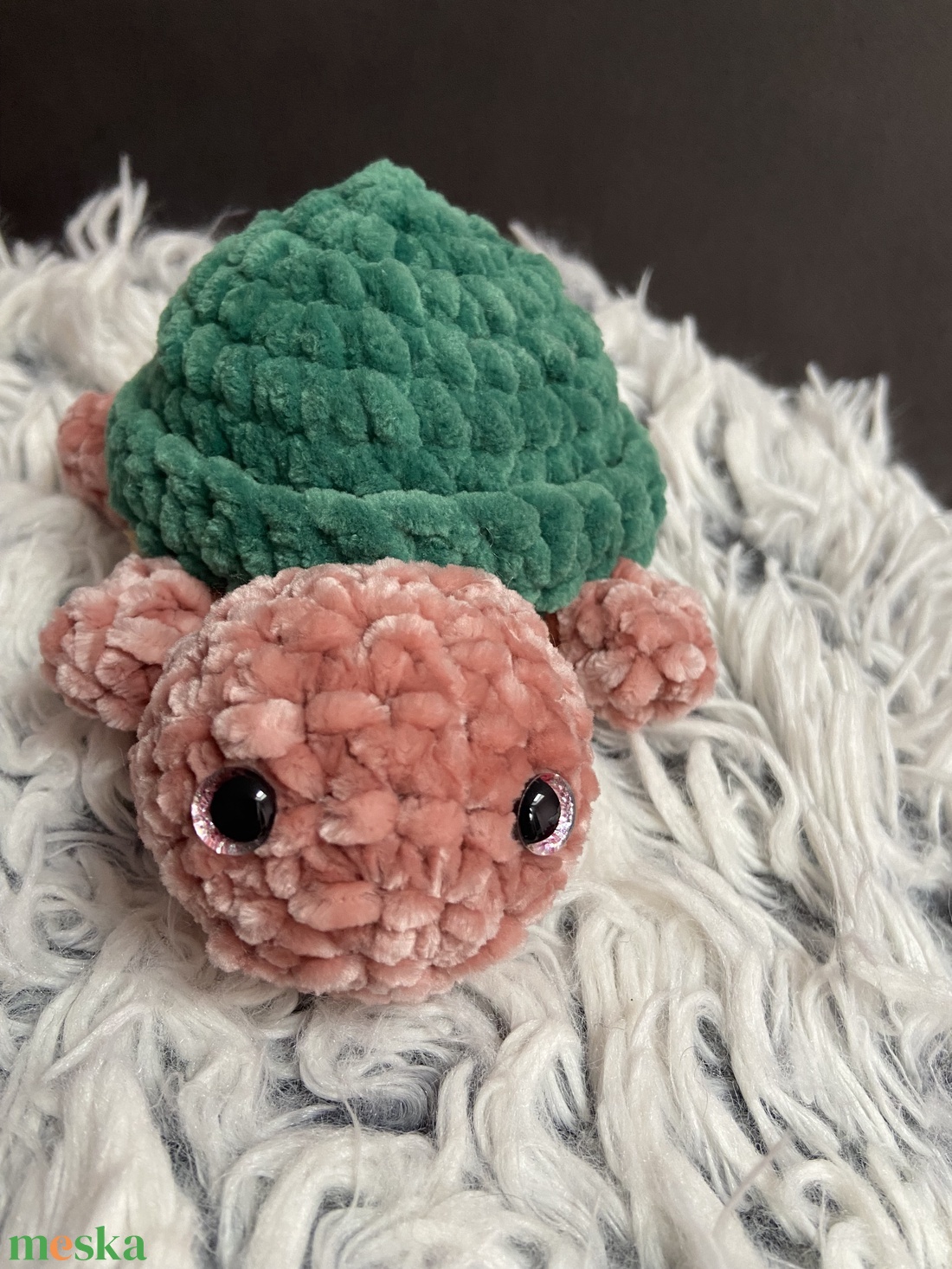 Horgolt teknős  - játék & sport - plüssállat & játékfigura - béka - Meska.hu Horgolt teknős  - játék & sport - plüssállat & játékfigura - béka - Meska.hu