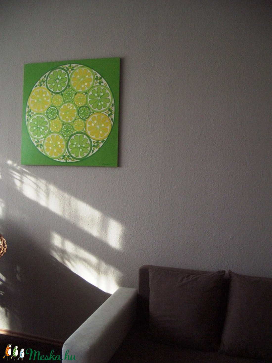 Lime Mandala - otthon & lakás - dekoráció - kép & falikép - Meska.hu Lime Mandala - otthon & lakás - dekoráció - kép & falikép - Meska.hu
