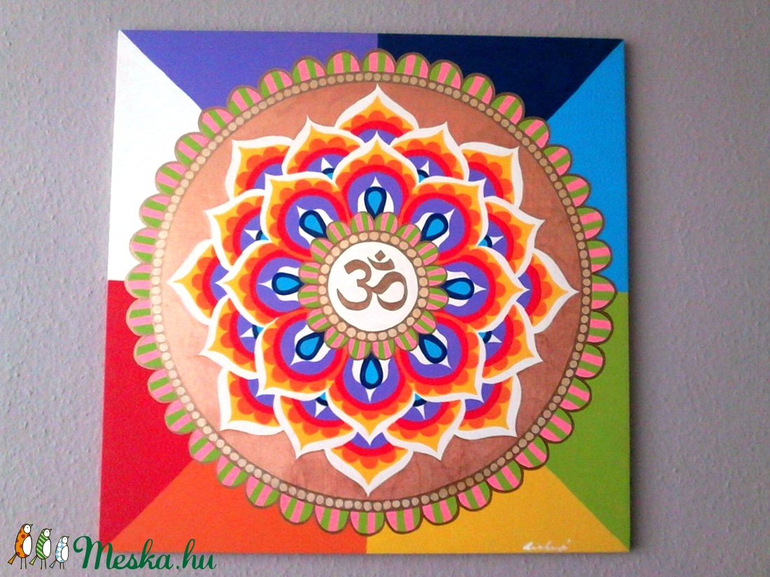 Aum Mandala - otthon & lakás - dekoráció - mandala - Meska.hu Aum Mandala - otthon & lakás - dekoráció - mandala - Meska.hu
