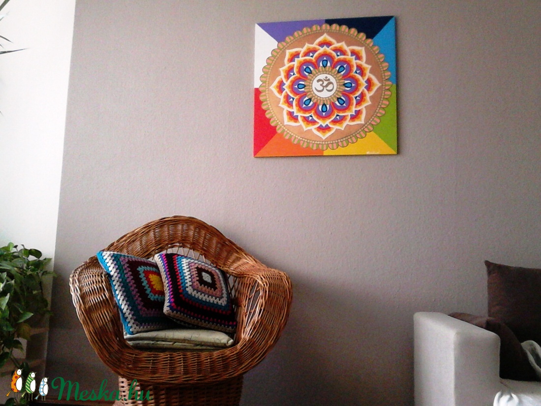 Aum Mandala - otthon & lakás - dekoráció - mandala - Meska.hu Aum Mandala - otthon & lakás - dekoráció - mandala - Meska.hu