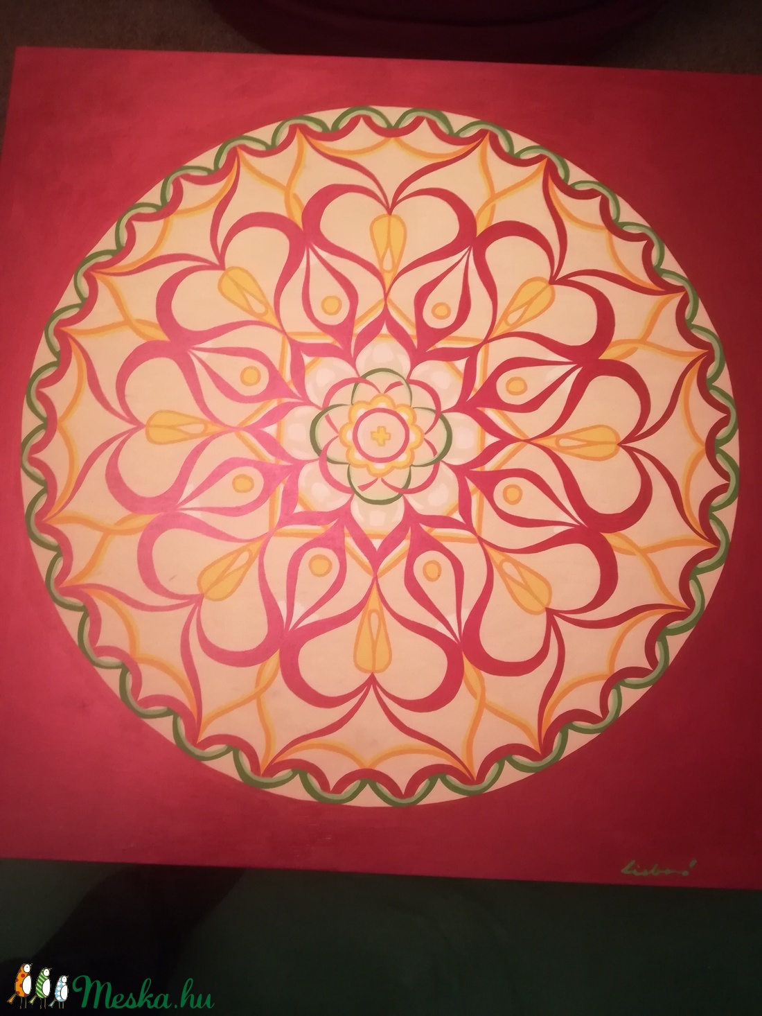 Szeretet Mandala - otthon & lakás - dekoráció - kép & falikép - Meska.hu Szeretet Mandala - otthon & lakás - dekoráció - kép & falikép - Meska.hu