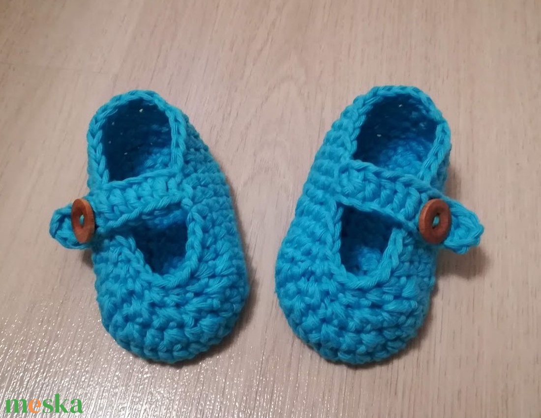 Pántos babacipő - ruha & divat - gyerekruha - Meska.hu