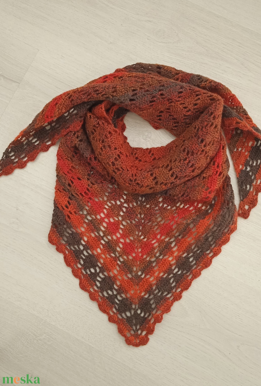 Horgolt kendő  - ruha & divat - sál, sapka, kendő - fejpánt - Meska.hu Horgolt kendő  - ruha & divat - sál, sapka, kendő - fejpánt - Meska.hu