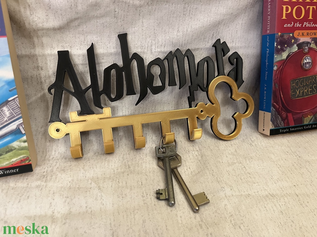 Alohomora fali kulcstartó - otthon & életmód - dekoráció - fali és függő dekoráció - fali kulcstartó - Meska.hu
