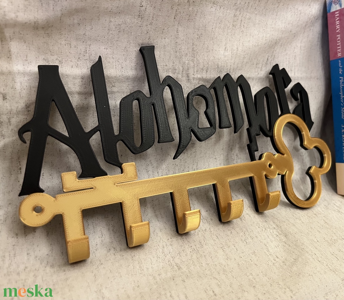 Alohomora fali kulcstartó - otthon & életmód - dekoráció - fali és függő dekoráció - fali kulcstartó - Meska.hu