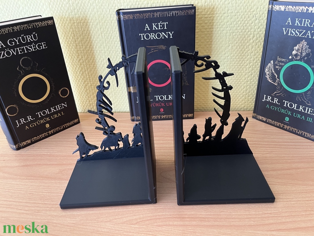 Gyűrűk Ura Könyvtámasz - otthon & életmód - dekoráció - asztal és polc dekoráció - könyvtámasz - Meska.hu
