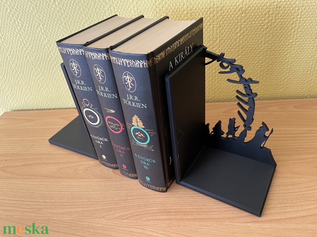 Gyűrűk Ura Könyvtámasz - otthon & életmód - dekoráció - asztal és polc dekoráció - könyvtámasz - Meska.hu