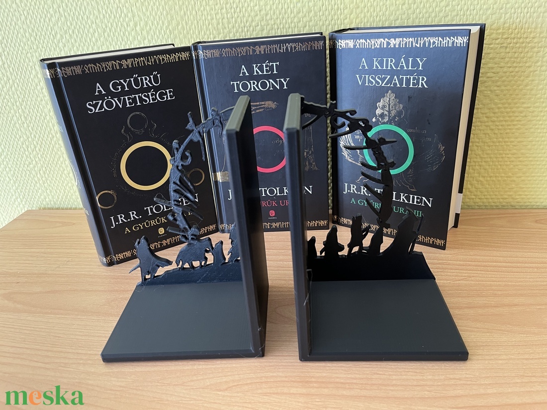 Gyűrűk Ura Könyvtámasz - otthon & életmód - dekoráció - asztal és polc dekoráció - könyvtámasz - Meska.hu
